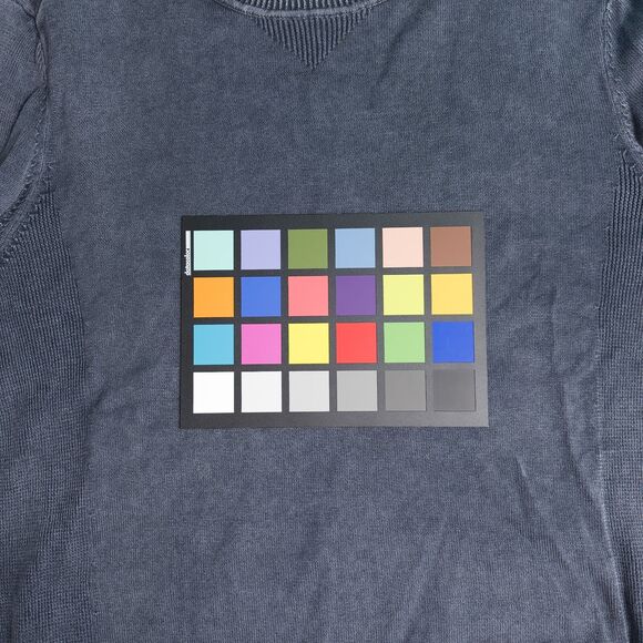 Armani Exchange Cotton Crew Neck Knit Pullover Sweater Mens Small Blue Gray - Picture 10 of 13